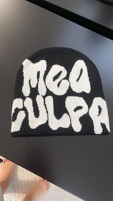 Мырзалардын бут кийими: Шапке, Бини, Трикотаж, Күз-жаз, Токулган модель — 1