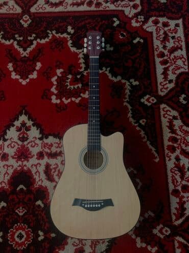 Музыкальные инструменты: Акустическая гитара с вырезом (cutaway) - Тип: шестиструнная — 1