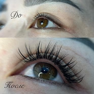Наращивание ресниц Профессиональное оформление взгляда с эффектом