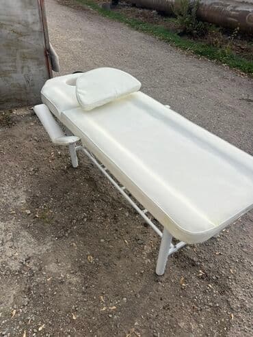 шиномонтажное оборудование для грузовых автомобилей бу: Массажный стол стационарный, белый. Особенности: - Прочная — 2