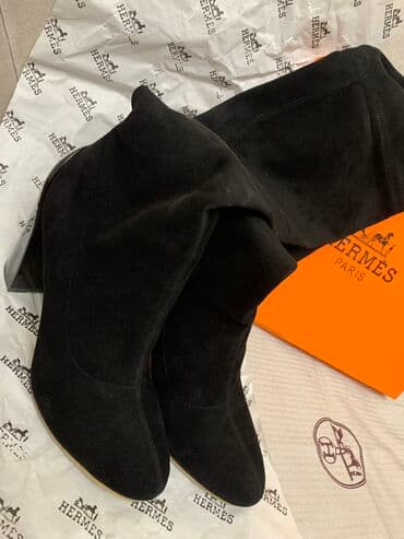 ботфоры: Очень удобные классные ботфорты от бренда HERMES Качество отличное — 3