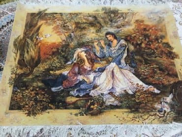 шелковый персидский ковер: Ковер Новый — 1