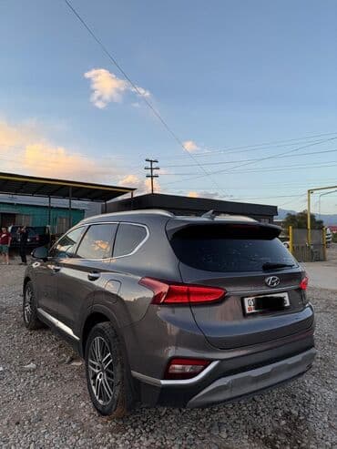 бишкек машина в рассрочку: Hyundai Santa Fe: 2018 г., 2 л, Типтроник, Бензин, Внедорожник — 5