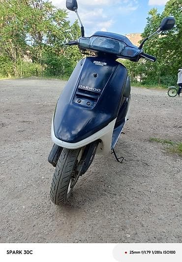 Скутерлер: Honda, 80 куб. см, Бензин, Колдонулган — 1