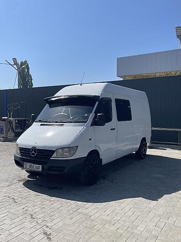 мерседес запчасти бишкек: Mercedes-Benz Спринтер: 2000 г., 2.2 л, Кол менен иштөөчү, Дизель, Бус — 2