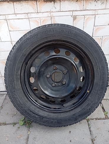 bme e34: Колеса в сборе 205 / 60 / R 16, Зима, 1 шт, Легковые, Железные, отверстий - 5 — 1