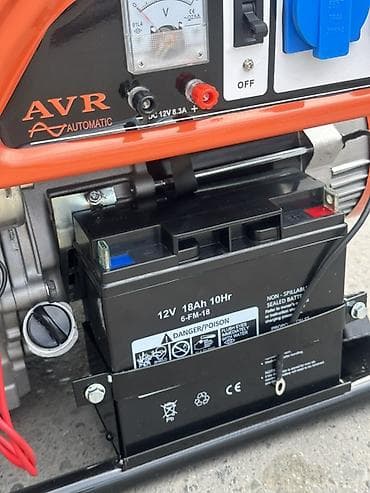 бур садовый: Бензиновый генератор AKUJY 12600 Характеристики по шильдику: - — 6