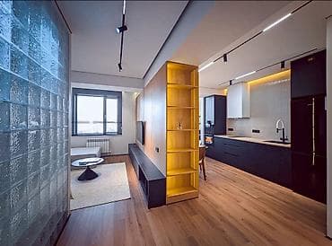Квартиры: 2 комнаты, 44 м², Элитка, 12 этаж, Дизайнерский ремонт — 1