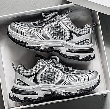 Ботинки: Мужские кроссовки, 38, 39, 40, New Balance, Новый, цвет - Серый, Бесплатная доставка — 1