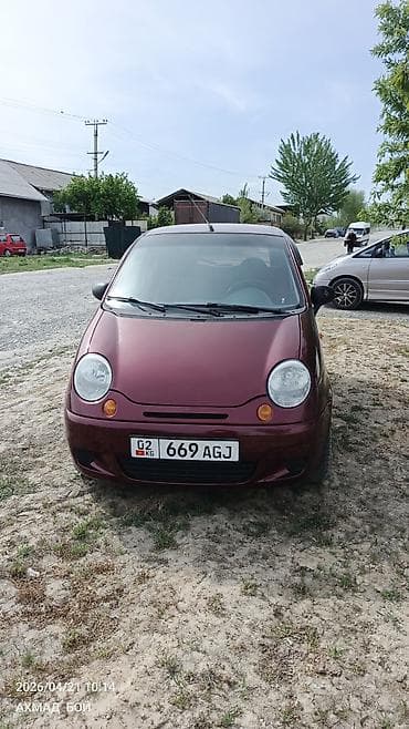 es 2016: Daewoo Matiz: 2006 г., 0.8 л, Автомат, Бензин, Хэтчбэк — 2