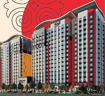 Строится, Элитка, 2 комнаты, 79 м²