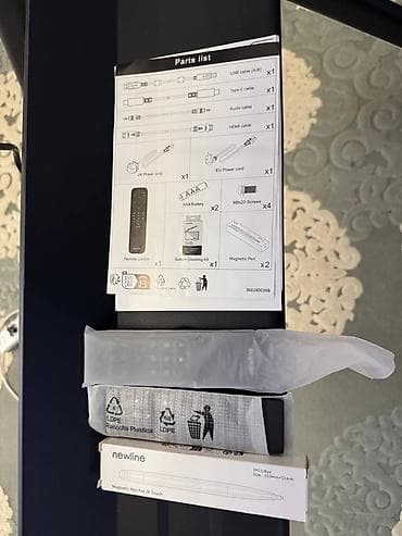 nokia e90: Интерактивная панель/дисплей Newline на мобильной стойке. - — 4