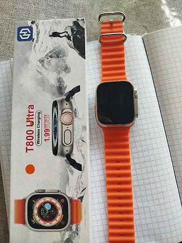 mi home: Смарт-часы Hiwatch PRO T800 Ultra - Беспроводная зарядка (указано на — 3
