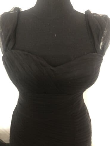 вечерние платья маленьких размеров: Детское платье, цвет - Черный, Новый — 7