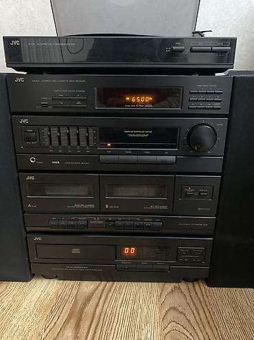 dvd плееры: Музыкальный центр JVC (винтажный - Полноценный «всё-в-одном» — 9