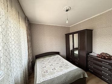 Недвижимость: 3 комнаты, 67 м², 105 серия, Аламедин-1 мкр 105 серия, 5 этаж, Косметический ремонт — 5