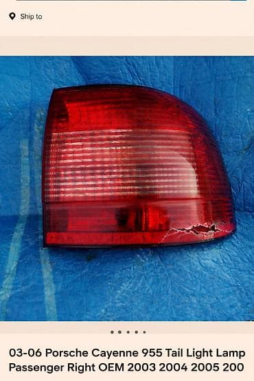 порш каен: Задний правый фонарь (пассажирская сторона) для Porsche Cayenne 955 — 1