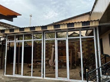 пластиковые окна на балкон: Пластиковое окно на заказ, Тип окна: Фасадные, Форточка, Витражные, Бесплатная установка, Без рассрочки — 9