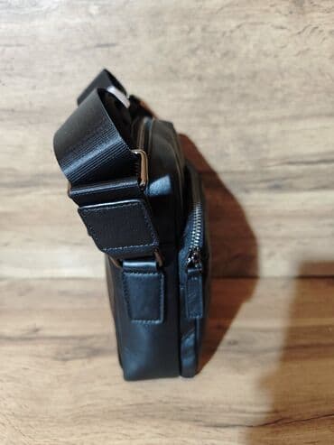 сумку кошелек на пояс: Барсетка, Материал: Натуральная кожа, Новый — 3