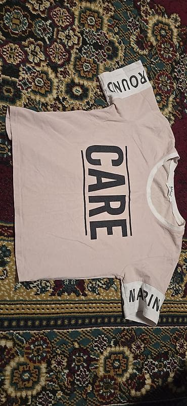 мужские футболки: Футболка, Классическая модель, Б/у, M — 5