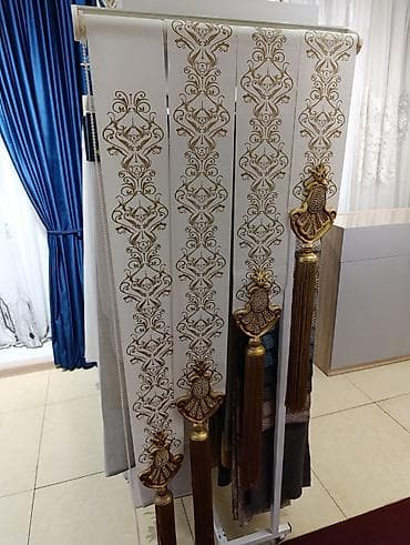 Текстиль: Продаю 2 декоративные ролл-шторы,каждая по 6600,размер 2000*60 — 1
