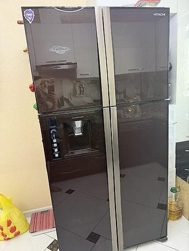 Холодильник Hitachi, Side-By-Side (двухдверный), No frost
