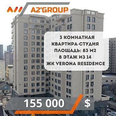 3 комнаты, 83 м², Элитка, 8 этаж, Евроремонт