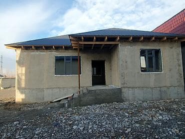 продам дом киргизия 1: Жалалабад . Ынтымактан 4 Комната 4 соток бышык кирпичтен — 10