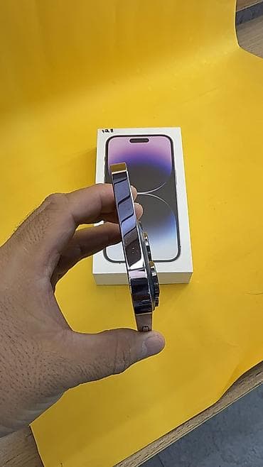 айфон по низкой цене: IPhone 14 Pro, Б/у, 128 ГБ, Коробка, 100 % — 4