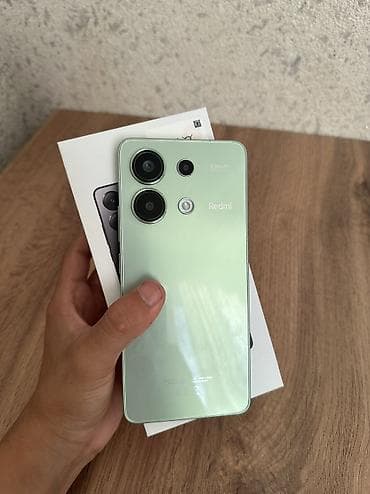 Redmi, Redmi Note 13, Б/у, 256 ГБ, цвет - Зеленый, 1 SIM, 2 SIM, eSIM at lalafo.kg Redmi, Redmi Note 13, Б/у, 256 ГБ, цвет - Зеленый, 1 SIM, 2 SIM, eSIM