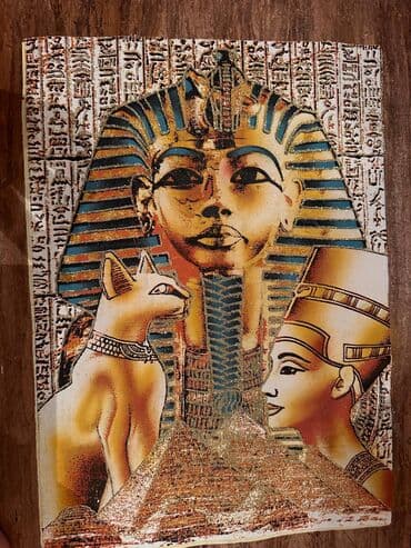 газовый катлы: ✨ Египетская картина на натуральном папирусе ✨ Сами привезли с Египта — 4