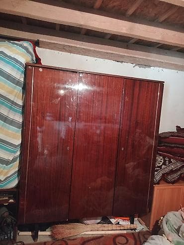 Шифоньер, шкаф для одежды, Прямой, Дерево