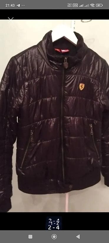 Осенняя куртка Puma Ferrari,уни оригинал, размер xs, в отличном