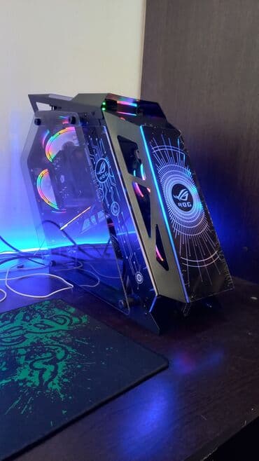 мышь для компьютера: Компьютер, ядер - 16, ОЗУ 32 ГБ, Для несложных задач, Б/у, AMD Ryzen 7, AMD Radeon RX 6600 XT, SSD — 3