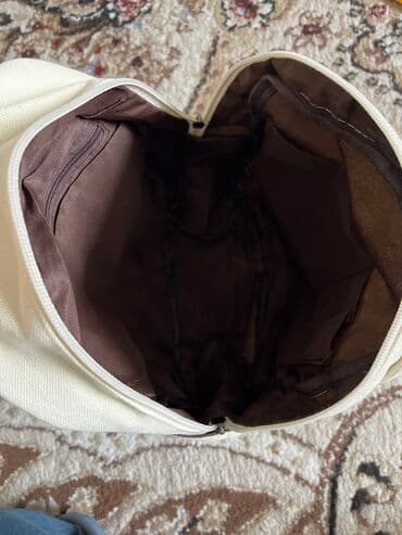 сумка белая: Рюкзак, абсолютно новый! Хорошого качества — 5