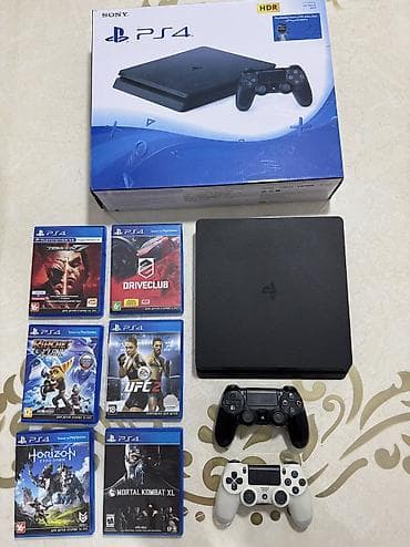 alien: 🎮PlayStation 4 Slim — идеальное состояние! 🎮 Продаётся полностью — 1