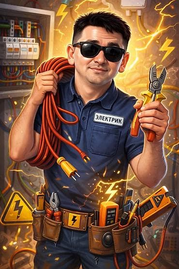 Электрик | Установка счетчиков, Установка стиральных машин, Демонтаж электроприборов Больше 6 лет опыта