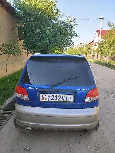 автомат бишкек: Daewoo Matiz: 2011 г., Кол менен иштөөчү — 5