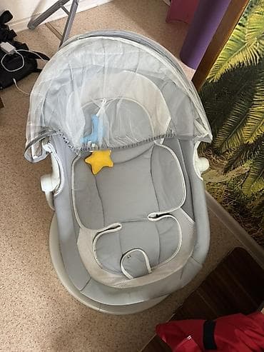 люлька электронный: Новая Детский электрический шезлонг-качалка с москитной сеткой - — 1