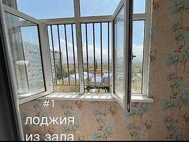 70 сом: 2 бөлмө, 70 м², 106-серия, 6 кабат, Косметикалык ремонт — 9