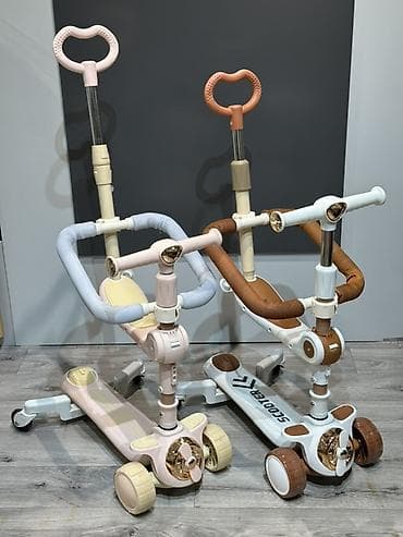 Детский самокат, Трёхколёсный