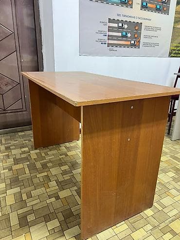 шкаф компьютерный стол: Письменный стол, Б/у — 2