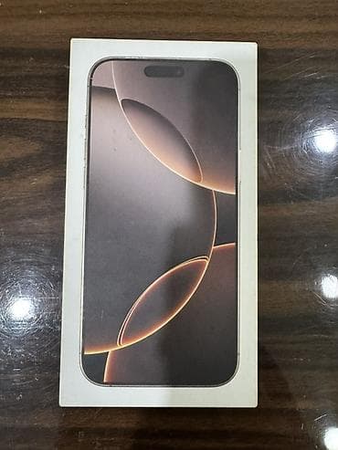 apple iphone 4s: IPhone 16 Pro Max, Б/у, 256 ГБ, Desert Titanium, Коробка, 91 % — 2