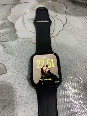 Apple Watch Series 6 (GPS), алюминиевый корпус, экран 44 мм (по