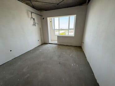 1 комнатная квартира жибек жолу: 1 бөлмө, 53 м², Элитка, 3 кабат, ПСО (өзү оңдоп түзөтүп бүтүү үчүн) — 6