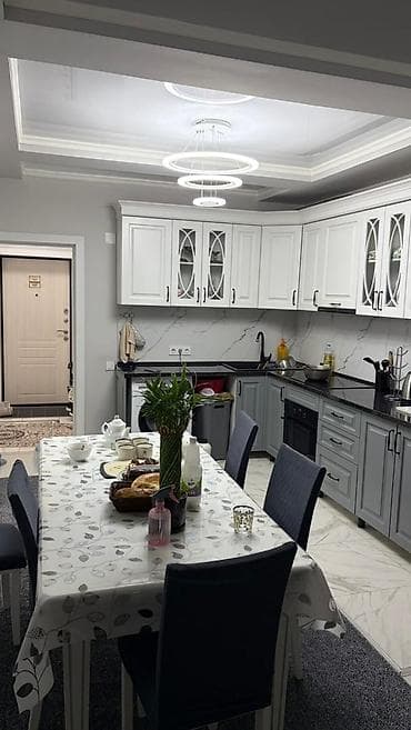 Кыймылсыз мүлк: 3 бөлмө, 100 м², Элитка, 9 кабат, Евроремонт — 5