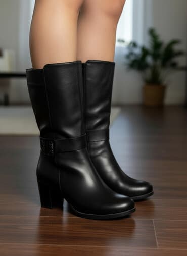 сапоги зимние женские натуральная кожа натуральный мех распродажа: Продаю сапожки новые хорошего турецкого качества👍 Брали на приданое — 1