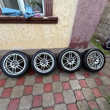 Шины и диски: Колеса в сборе 215 / 45 / R 17, Лето, Б/у, Комплект, Легковые, Литые, отверстий - 5 — 1