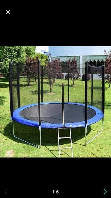 Батут Каркасный, Новый at lalafo.kg Батут Каркасный, Новый