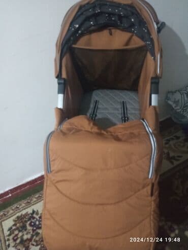 детские коляски для новорожденных: Коляска, цвет - Коричневый — 1